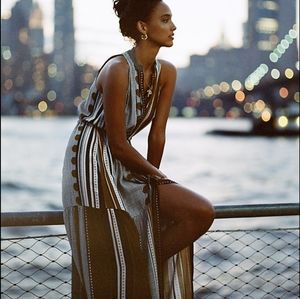 EUC Anthropologie Maeve Alondra Maxi Dress Size 0